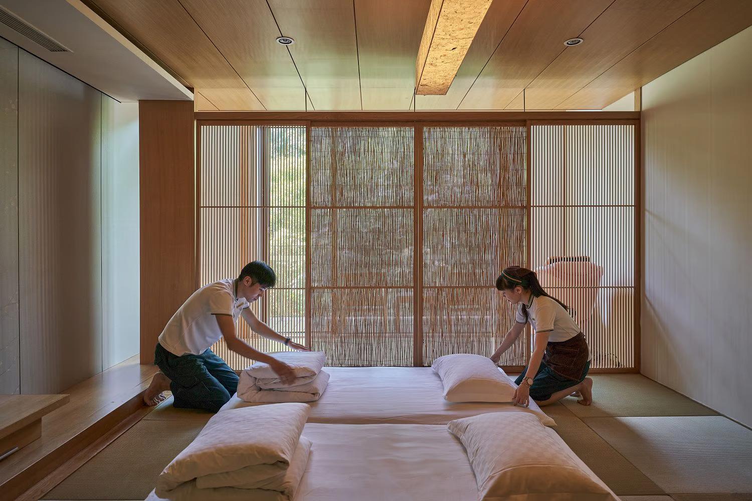 Hotel Royal Chiao Hsi Jiaoxi Exterior photo A traditional Japanese massage room